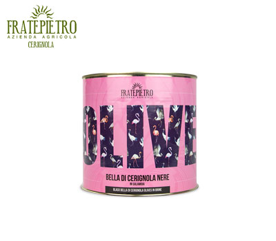 Olive Bella di Cerignola Nere - Latta
