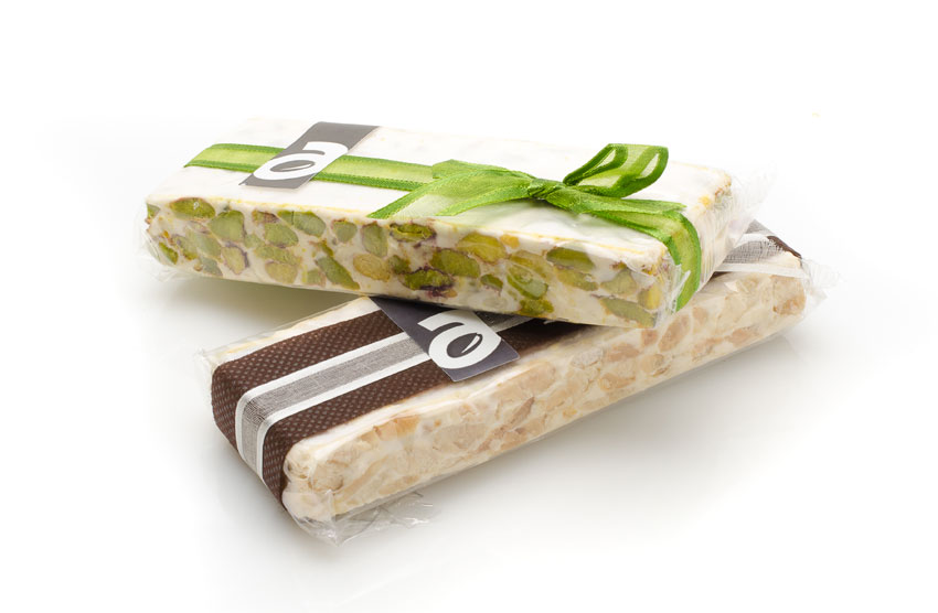   Torrone di pistacchio e di mandorla