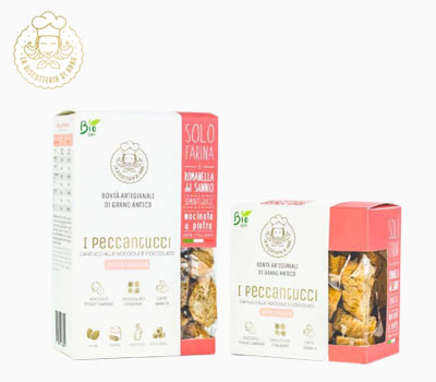 I Peccantucci alle Nocciole Bio e senza lattosio