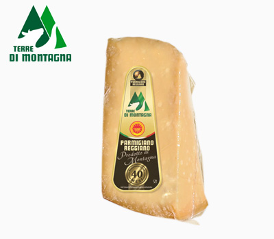 Parmigiano Reggiano - Prodotto di montagna 40 mesi e oltre - Intenso