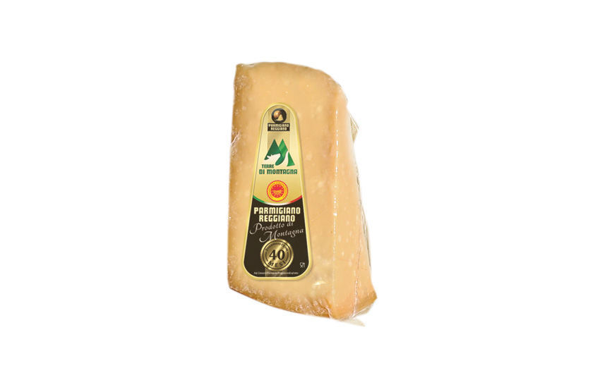Parmigiano Reggiano - Prodotto di montagna 40 mesi e oltre - Intenso