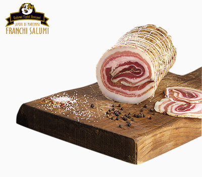 Pancetta arrotolata