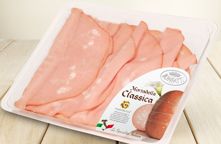   Mortadella Classica Bonfatti affettata 