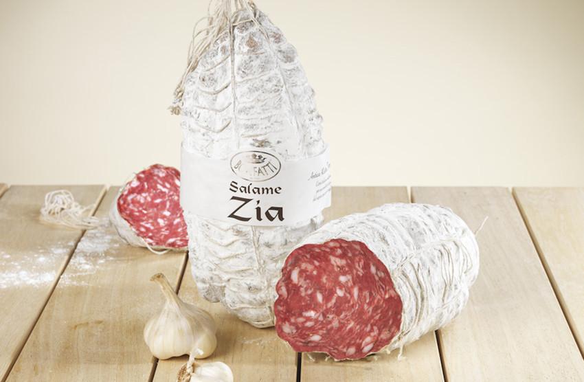   Salame Zia con aglio